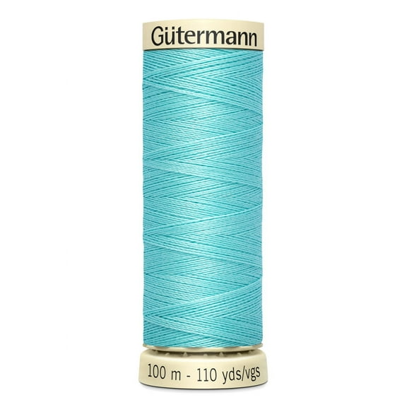 Gutermann Sew-All Polyester Aqua Blue Thread, 110 Yd.