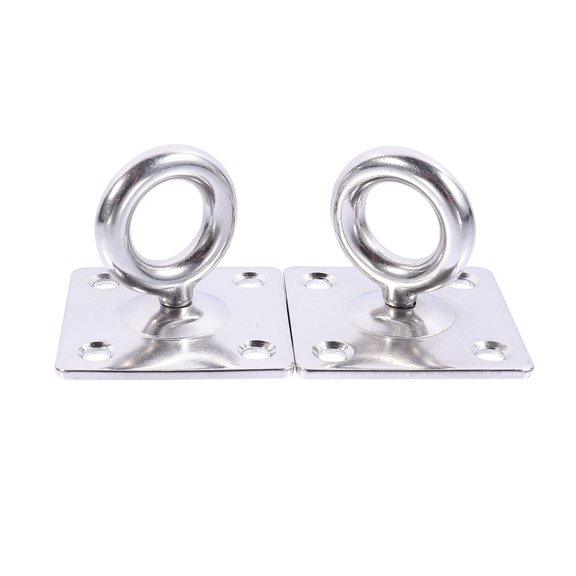 Hytrove Stainless Steel Swing Hook Set for Indoor Hammock Swings, 2 Pieces, 5.2x5.2x4.5 Inch Hardware