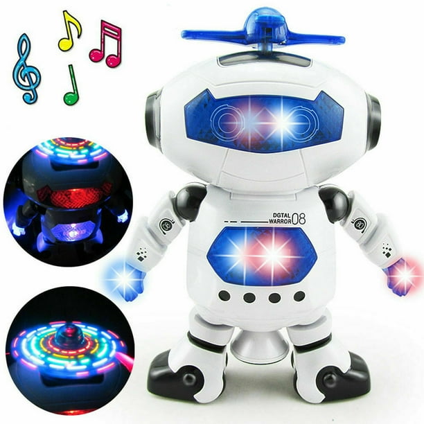 Dancing Robot Toys For Boys Kids Toddler Musical Light Toy Birthday