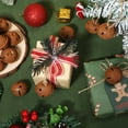 thumbnail image 4 of OUNONA 24Pcs Rusty Craft Bells Metal in Chocolate with Crisp Sound for Holiday Decorations, 4 of 6