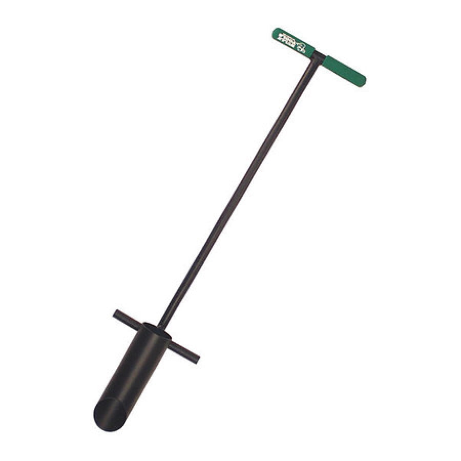 Bully Tools 92302 2.81' Diameter Bulb Planter (OD). Steel T-style Handle