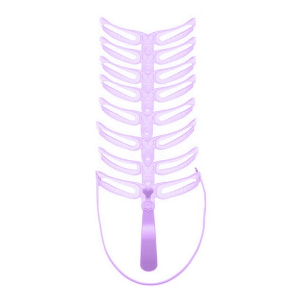 HEVIRGO Eyebrow Shaper Practical Seamless Plastic Eyebrow Shaper Eyebrow Template for Home