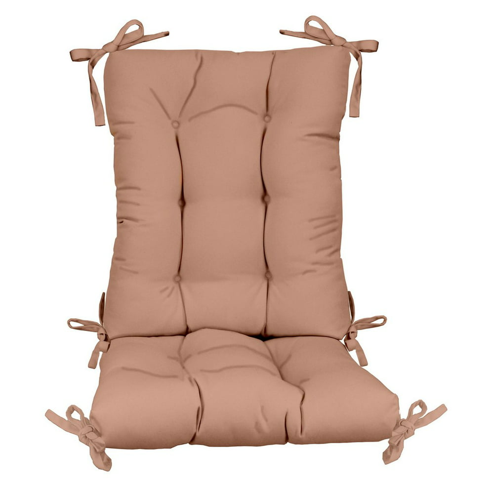 RSH Décor - Indoor / Outdoor Tufted Rocker Rocking Chair Pad Cushions