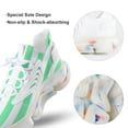 thumbnail image 7 of Aesthetic Sage Green And White Vertical Walking Shoes for Men Woman Lightweight Tennis Fashion Elastic Sports Shoes Cushion Basketball Shoes, 7 of 7