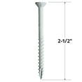 thumbnail image 4 of Grip-Rite PrimeGuard Plus #9 x 2-1/2 in. White Wood to Wood Deck Screw 1lb., 4 of 8