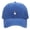 Washed Cap-Blue, variant on Coffee Mug Embroidery Adjustable Curved Brim Adult Baseball Dad Hat, Casual Washed Cotton Sun Cap for Outdoor Daily Wear