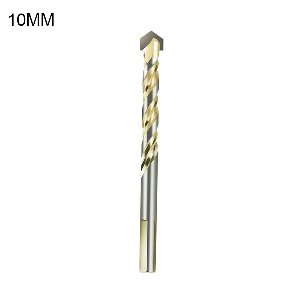 10PCS Drill Bits 6-12mm Alloy Triangle Tip Drill Bit For Glass Cutting Ceramic