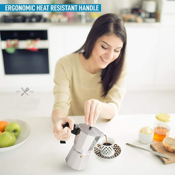 Italian coffee stove top deals