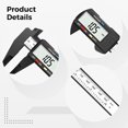 Digital Caliper with Electronic Display, High Precision 30 cm Metric ...