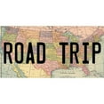 thumbnail image 1 of Road Trip Over Map Photo License Plate, 1 of 1