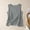 Gray, variant on Women Cotton Linen Tank Tops Cotton Boho Tops Linen Shirts For Women Boho Peasant Gauze Blouses Gauze Shirts For Women Womens Summer Tops Summer Blouses For Women Linen Tops For Women Gray 2XL