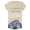 Beige, variant on Womens Inspirational Slogan T-Shirt Crewneck Short Sleeve Retro Letter Printed Casual Daily Streetwear Slouchy Pullover Fashion Tee