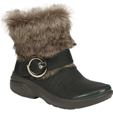 

Women s Bzees Ooolala Faux Fur Boot Deepforest Vertical Mono Mesh 9.5 W
