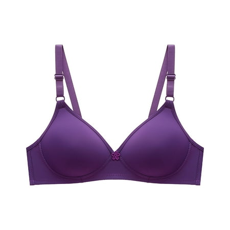 Fesfesfes Bras for Women Wireless Bra Soild Wire Free Underwear Bra Everyday Small Cup Underwear