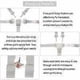 thumbnail image 4 of Universal High Chair Harness Adjustable High Chair Strap with POM Buckle Safety Attachment 5-Point Comfort Attachment, 4 of 5