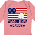 thumbnail image 4 of Inktastic Military Homecoming Welcome Home Daddy Boys or Girls Long Sleeve Baby Bodysuit, 4 of 5