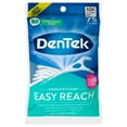 DenTek Complete Clean Easy Reach Floss Picks, No Break & No Shred Floss