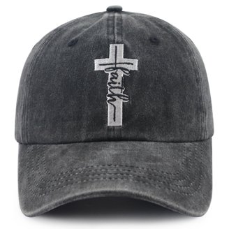 Christian Hats Cotton Unisex Adjustable Religious Gifts for Faith and Style MANMESH HATT Christian Gifts for Women Men Faith, Cute Daisy  main image 2