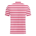 thumbnail image 6 of Mens Polos Short Sleeve Knit Stripe Shirt Casual Summer Top Fit Tee Business Leisure Clothes, 6 of 6