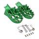 thumbnail image 1 of 2 uds Universal motocicleta cvija Pedal almohadils de aluminio ancho Motocross verde Baoblaze Clavija de pie de motocicleta, 1 of 3