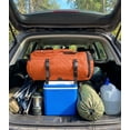 thumbnail image 3 of Plexon Duffle Bag for Gym, Travel & Sports Workout, 21" Waterproof Carry On Duffel Backpack, Lightweight Tear-Resistant Weekender Bag for Men & Women , Orange, 3 of 9