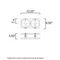 thumbnail image 4 of Maxim Lighting - Two Light Wall Sconce - Wall Sconce - Looking Glass-2 Light, 4 of 5