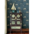thumbnail image 3 of Advantage Andrew Blue Sailboat Wallpaper, 20.5-in by 33-ft, 56.38 sq. ft, 3 of 4