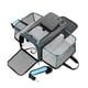 thumbnail image 2 of Transportín expandible para mascotas, suave, cómodo, ventilado, ligero y fácil de transportar. gris azul, 2 of 9