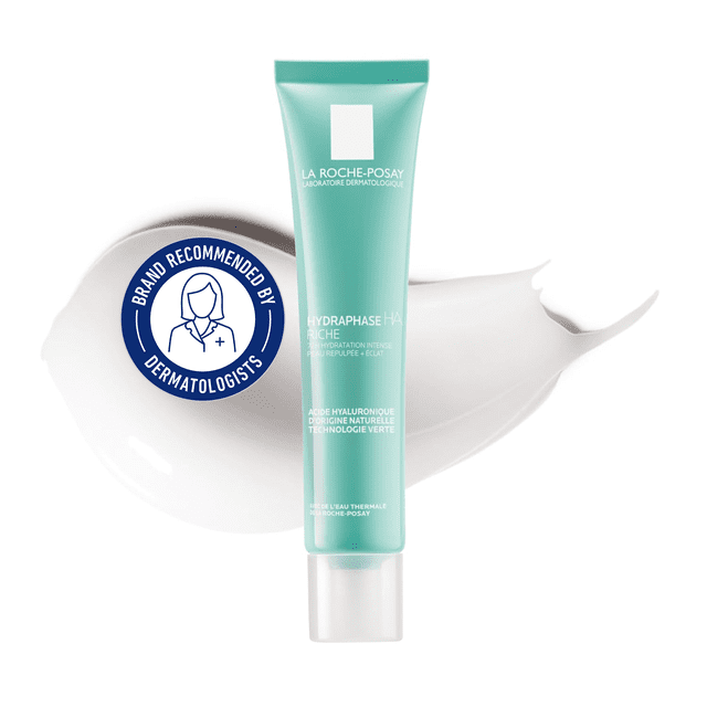 La Roche-Posay Hydraphase HA Rich Face Cream, Moisturizer with Hyaluronic Acid for Dry Skin, 40mL