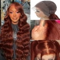 thumbnail image 1 of Dvkptbk Perruque Rouge à Ligne de Cheveux Bouclée pour Femmes, Rouge Vin, Cheveux Longs Bouclés, Grande Perruque, Couvre-Chef 70 cm, 1 of 9