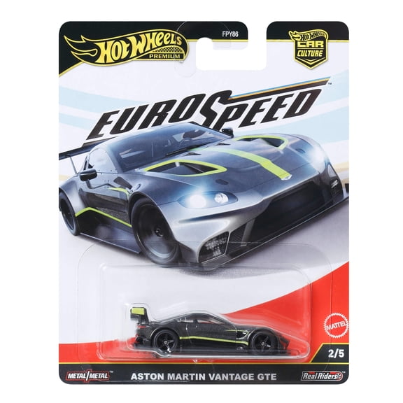 Hot Wheels Car Culture Premium 1:64 Scale Die-Cast Toy Aston Martin Vantage GTE for Collectors