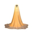 thumbnail image 2 of Holloyiver 1PCS Halloween Light up LED Sparkling Ghost Decorations Outdoor Indoor,Cute Halloween Decorations Indoor,Scary Ghosts Decor with LED Lights for Front Porche Yard Home(Warm,33-64 inch), 2 of 6