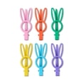 thumbnail image 2 of Bunny Hair Clips, Multicolor, 6 Count, Easter by Way To Celebrate, 2 of 6