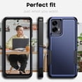 thumbnail image 2 of for Moto G Power 5G 2024 Case, [Shockproof] Military Grade Proof Protection [Dropproof] Rugged Protective Heavy Duty Phone Case Cover for Moto G Power 5G 2024 (Blue), 2 of 14