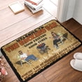 thumbnail image 5 of Daiia Design Name Door Mat Outdoor Indoor Hello Doormat, 16x24 Inch,Entry Rug Non-Slip Washable Indoor Door Mat, Small Oriental Accent Throw Rug For Bedroom Kitchen Entryway Bathroom, 5 of 9