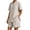 Grey, variant on Womens Linen 2 Piece Sets Neck Button up Short Sleeve Shirts and Wide Leg Shorts Set Summer Relaxed Fit Casual Two Piece Outfits Solid Color Matching Set Daily Wear Red XL