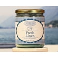 thumbnail image 2 of Fresh Linen Smoke & Odor Eliminator Salsa Jar Candle 12oz -Just Makes Scents Candles & Gifts, 2 of 5