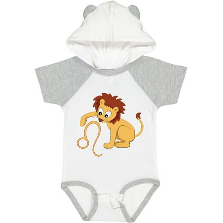

Inktastic Cute Leo the Lion Zodiac Sign Gift Baby Boy or Baby Girl Bodysuit