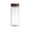 06_Clear, variant on Borosilicate Glass Storage Jar with Maple Wood Lid, Clear Kitchen Canister for Coffee Beans, Tea, Spices, and Dry Goods, Airtight Food Pantry Organization (1 Pc)