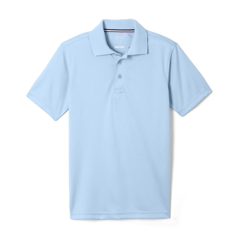 French Toast Boys' School Uniform Moisture-Wicking Polo photo 1