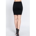 thumbnail image 3 of Women's Sleek and Chic Essential Ponte Mini Skirt, 3 of 5