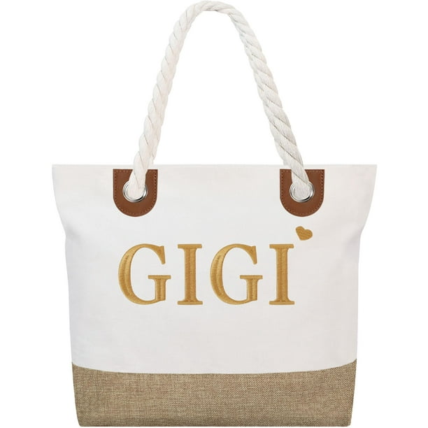 Bolsa de mano Ghvyennttes Gigi Gifts para abuela con cierre
