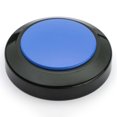 thumbnail image 1 of Talking Clock for Visually impaired, Blind, Elderly. Large and high Contrast (Blue), 1 of 5