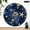 10x10in, variant on ZFLMY Seashell Pearls Silent Non Ticking Round Wall Clock, Wall hanging decor Battery Operated (AA Not Included), Lobby Corridor Dining Room Bedroom Office Classroom