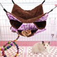 thumbnail image 2 of Pet Hammock, Colorful Fine Workmanship Hamster Hammock, -Looking Sugar Gilder For Hamster Purple, 2 of 8