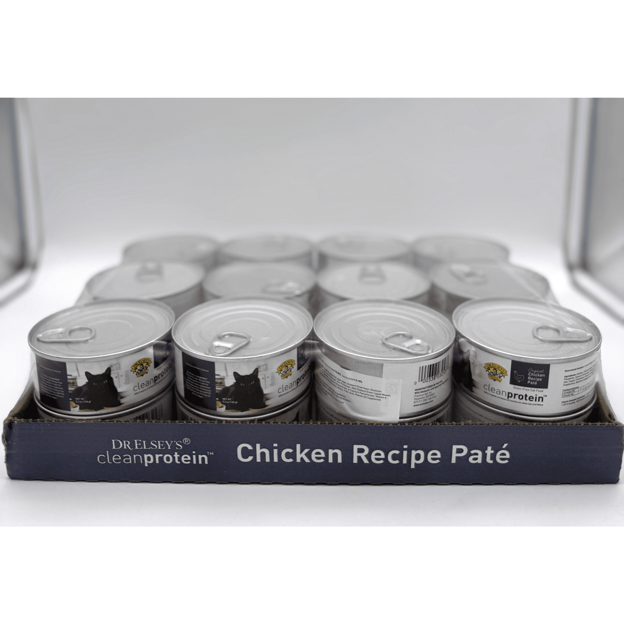 Dr. Elsey's® cleanprotein® Chicken Flavor Wet Cat Food 5.3 oz.can (24 pack case)