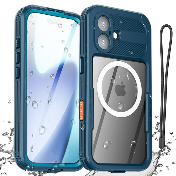 AICase Waterproof Case For iPhone 17 Pro Max iPhone Air iPhone 17 Pro iPhone 17 Shockproof Full Screen Cover Built-in Lens & Screen Protector Full Heavy Duty Protection Shockproof Dustproof