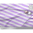 thumbnail image 2 of Soimoi Purple Georgette Viscose Fabric Watercolor Stripe Print Sewing Fabric Yard 42 Inch Wide, 2 of 3
