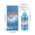 thumbnail image 3 of Limpiadores domésticos Limpiador de baño Metal Vidrio Azulejo Acero inoxidable Manchas de agua 100 ml Quitamanchas, 3 of 9