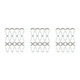 thumbnail image 2 of Ganchos enrollables para cortina de ducha Wosthever 12 piezas de Acero inoxidable accesorios universales, 2 of 6